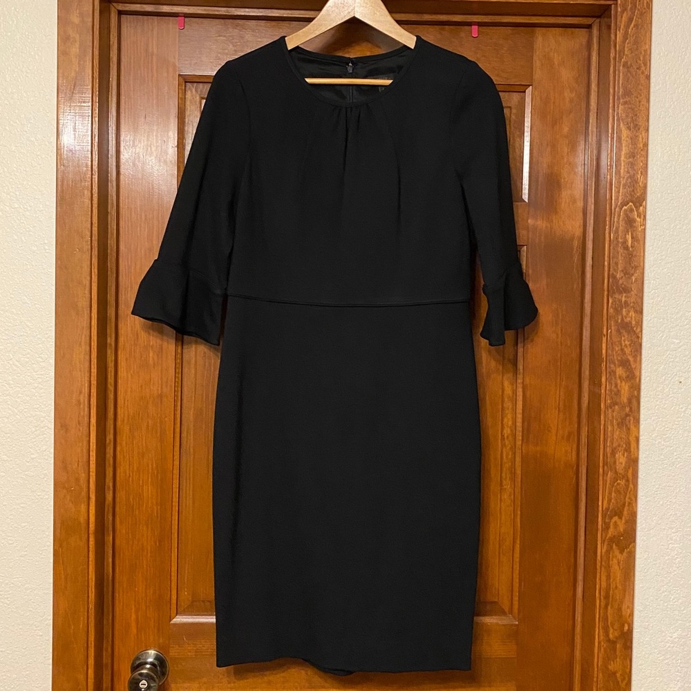 NWT J Crew Bell Sleeved Ponte Dress